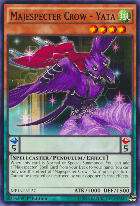 Majespecter Crow - Yata [MP16-EN127] Common (ONLINE ORDER ONLY)
