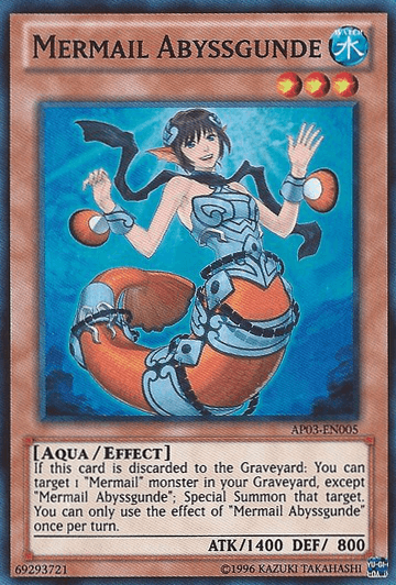 Mermail Abyssgunde [AP03-EN005] Super Rare (ONLINE ORDER ONLY)