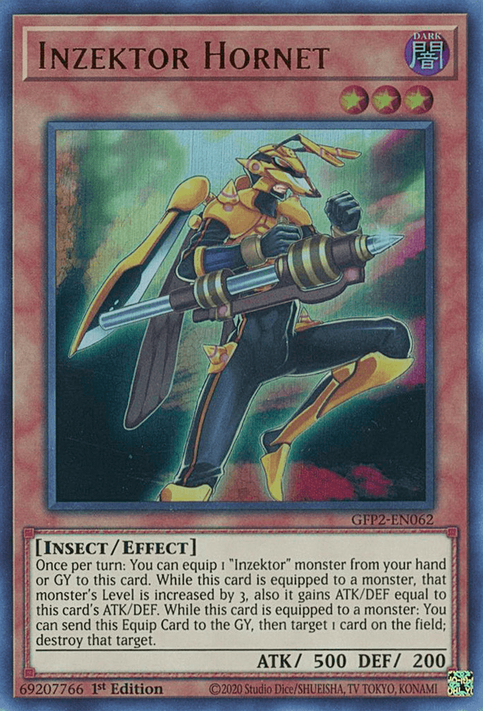 Inzektor Hornet [GFP2-EN062] Ultra Rare (ONLINE ORDER ONLY)