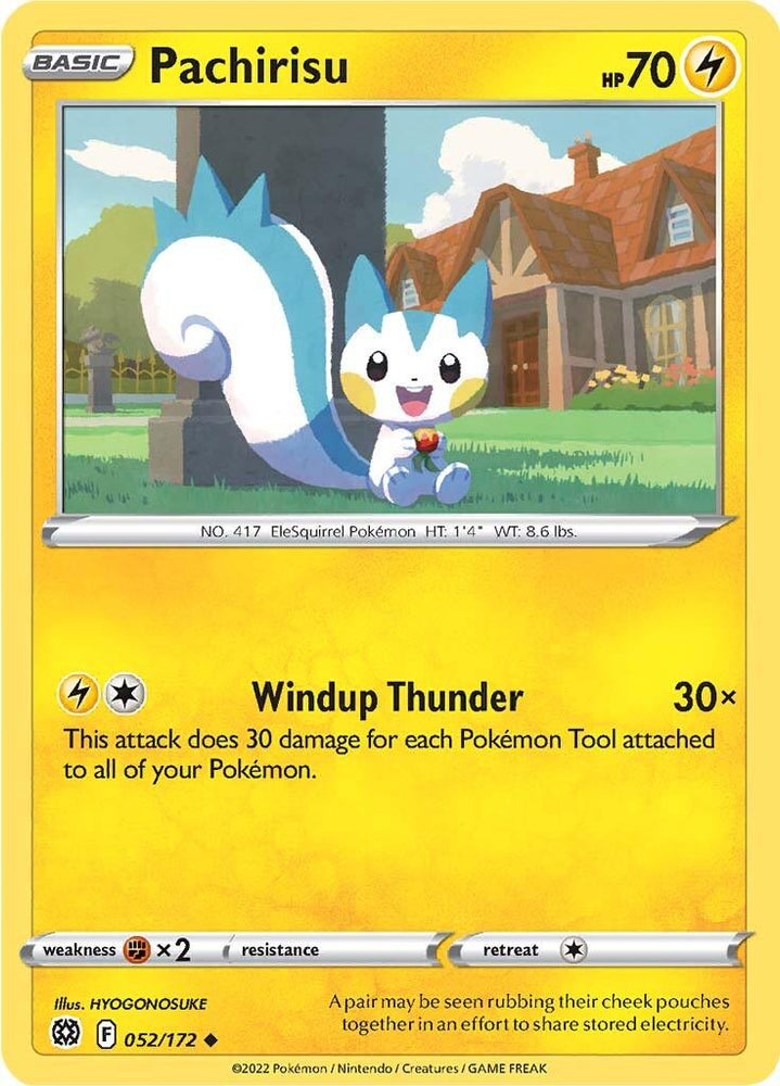 Pachirisu (052/172) [Sword & Shield: Brilliant Stars] (Online Only)