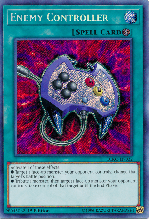 Enemy Controller [LCKC-EN032] Secret Rare (ONLINE ORDER ONLY)