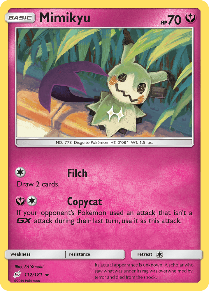 Mimikyu (112/181) [Sun & Moon: Team Up] (Online Only)