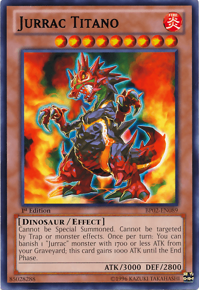 Jurrac Titano [BP02-EN089] Mosaic Rare (ONLINE ORDER ONLY)