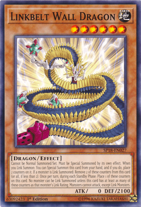 Linkbelt Wall Dragon [SP18-EN027] Common (ONLINE ORDER ONLY)