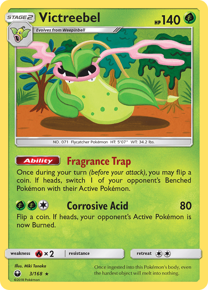 Victreebel (3/168) [Sun & Moon: Celestial Storm] (Online Only)