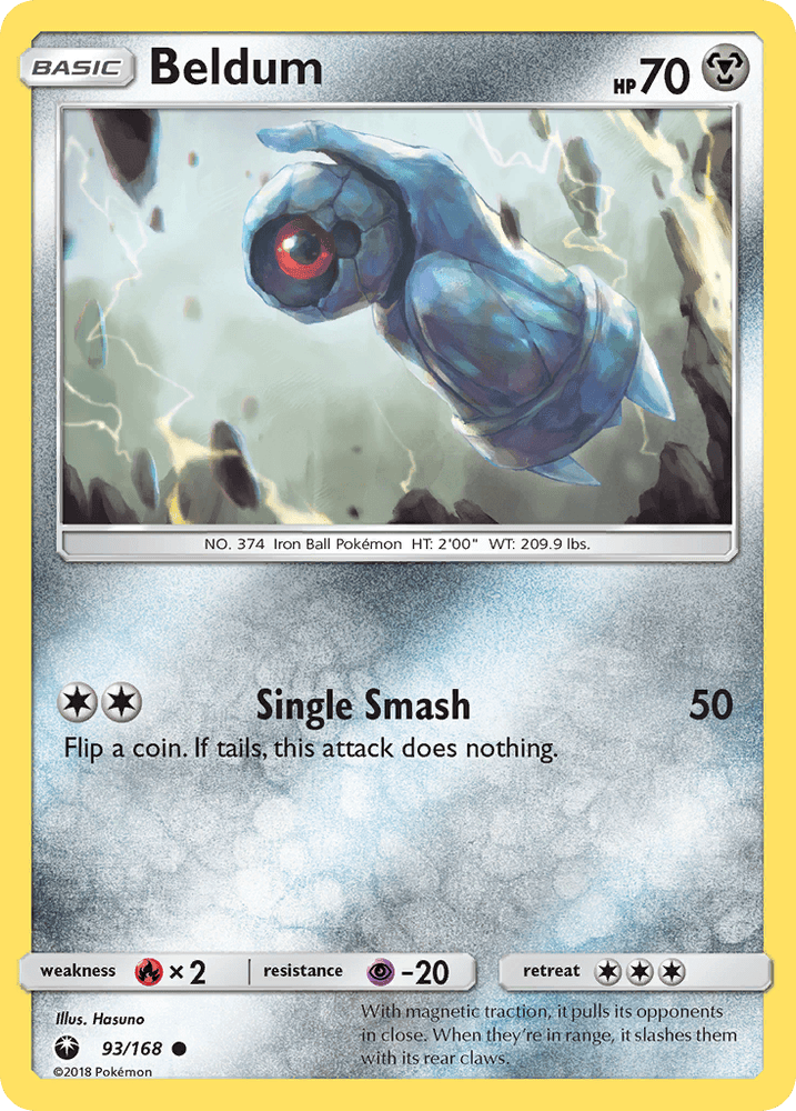 Beldum (93/168) [Sun & Moon: Celestial Storm] (Online Only)