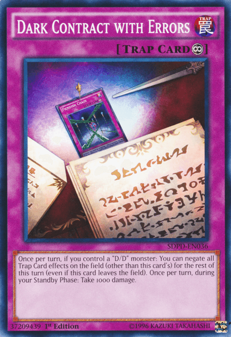 Dark Contract with Errors [SDPD-EN036] Common (ONLINE ORDER ONLY)