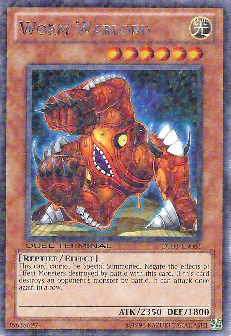 Worm Warlord [DT03-EN081] Rare (ONLINE ORDER ONLY)