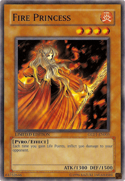Fire Princess [GLD1-EN005] Common (ONLINE ORDER ONLY)
