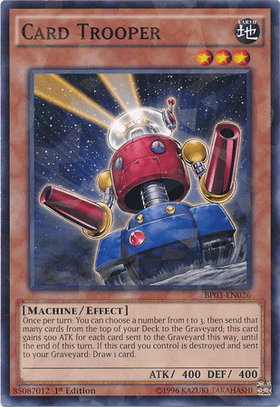 Card Trooper [BP03-EN026] Shatterfoil Rare (ONLINE ORDER ONLY)