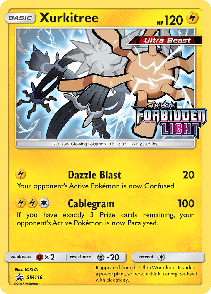 Xurkitree (SM116) [Sun & Moon: Black Star Promos] (Online Only)