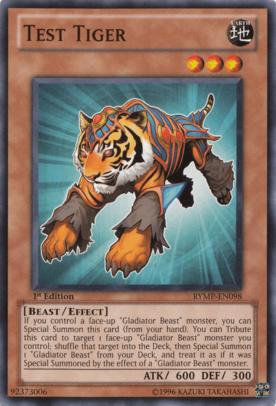 Test Tiger [RYMP-EN098] Common (ONLINE ORDER ONLY)