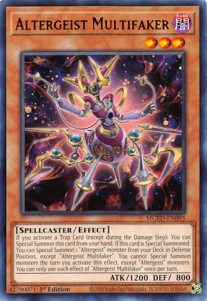 Altergeist Multifaker [MGED-EN095] Rare (ONLINE ORDER ONLY)