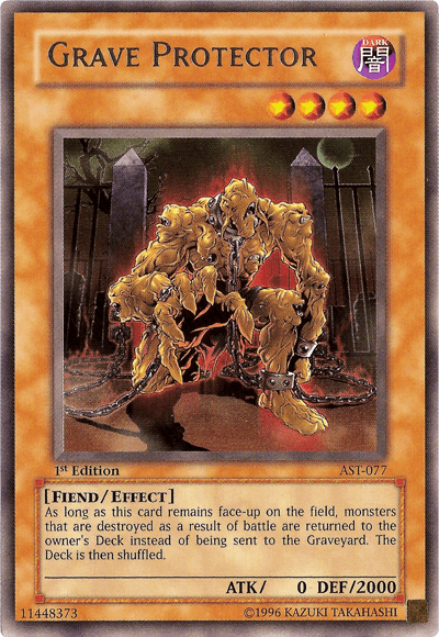 Grave Protector [AST-077] Rare (ONLINE ORDER ONLY)