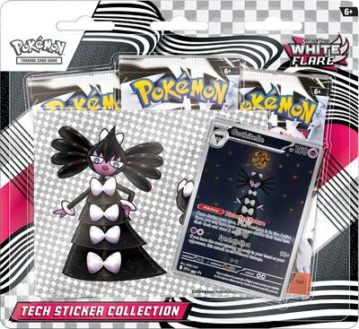 White Flare Tech Sticker Collection (ONLINE ORDER ONLY)