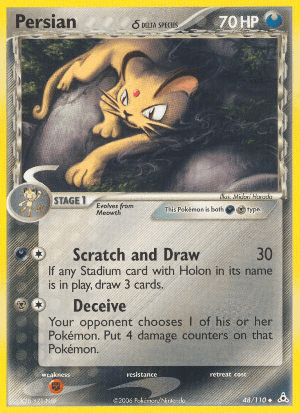 Persian (48/110) (Delta Species) [EX: Holon Phantoms] (Online Only)