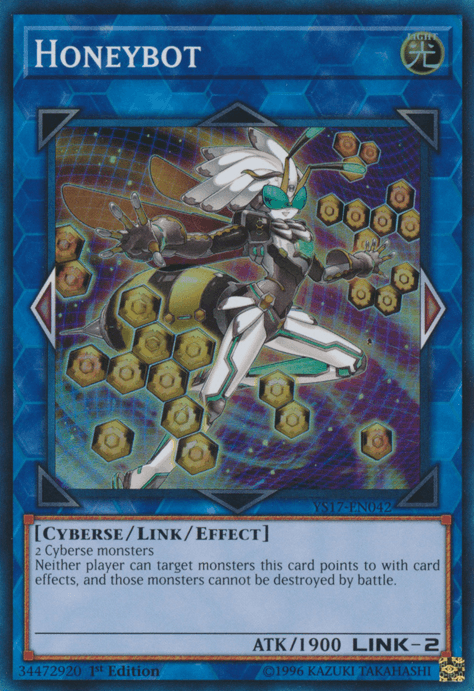 Honeybot [YS17-EN042] Super Rare (ONLINE ORDER ONLY)