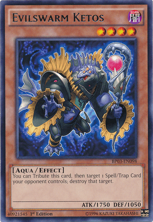 Evilswarm Ketos [BP03-EN098] Rare (ONLINE ORDER ONLY)