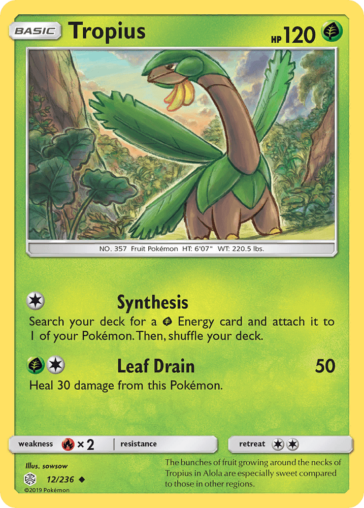 Tropius (12/236) [Sun & Moon: Cosmic Eclipse] (Online Only)