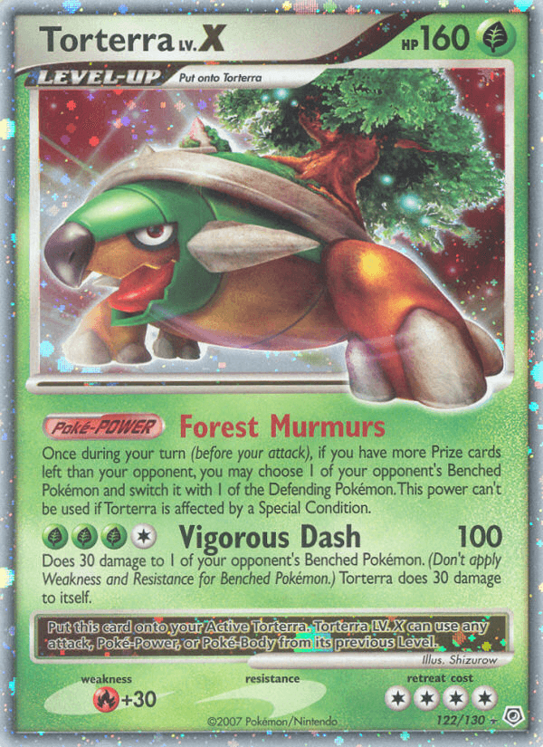 Torterra LV.X (122/130) [Diamond & Pearl: Base Set] (Online Only)