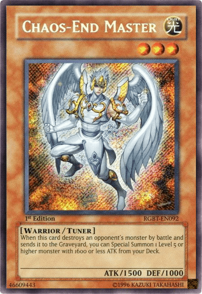 Chaos-End Master [RGBT-EN092] Secret Rare (ONLINE ORDER ONLY)
