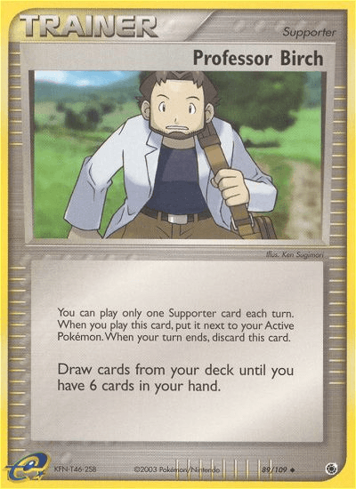 Professor Birch (89/109) [EX: Ruby & Sapphire] (Online Only)