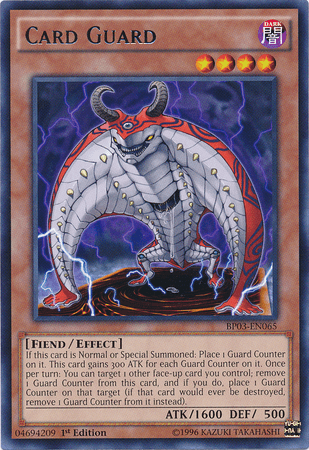 Card Guard [BP03-EN065] Rare (ONLINE ORDER ONLY)