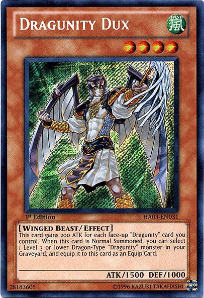 Dragunity Dux [HA03-EN031] Secret Rare (ONLINE ORDER ONLY)