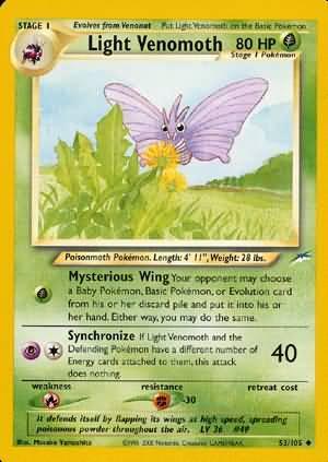 Light Venomoth (53/105) [Neo Destiny Unlimited] (Online Only)