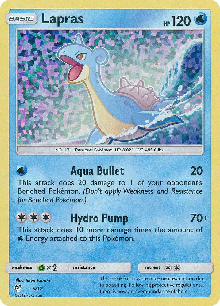 Lapras (5/12) [McDonald's Promos: 2019 Collection] (Online Only)