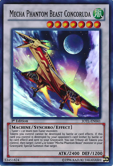 Mecha Phantom Beast Concoruda [JOTL-EN041] Super Rare (ONLINE ORDER ONLY)