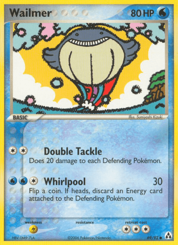 Wailmer (69/92) [EX: Legend Maker] (Online Only)