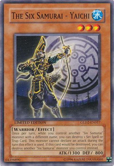 The Six Samurai - Yaichi [GLD2-EN017] Common (ONLINE ORDER ONLY)