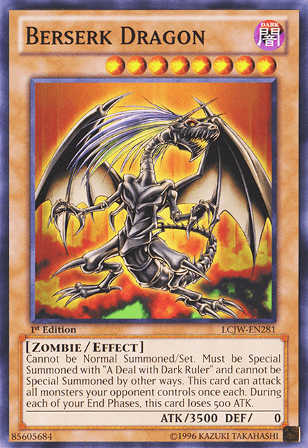 Berserk Dragon [LCJW-EN281] Common (ONLINE ORDER ONLY)