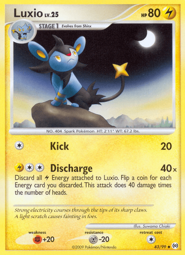 Luxio (43/99) [Platinum: Arceus] (Online Only)