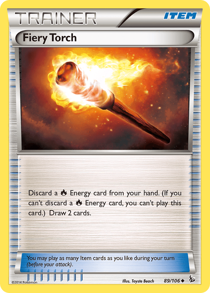 Fiery Torch (89/106) [XY: Flashfire] (Online Only)