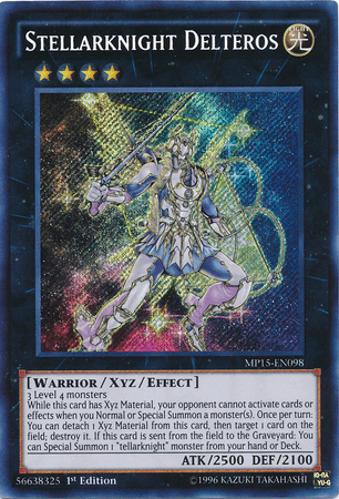 Stellarknight Delteros [MP15-EN098] Secret Rare (ONLINE ORDER ONLY)