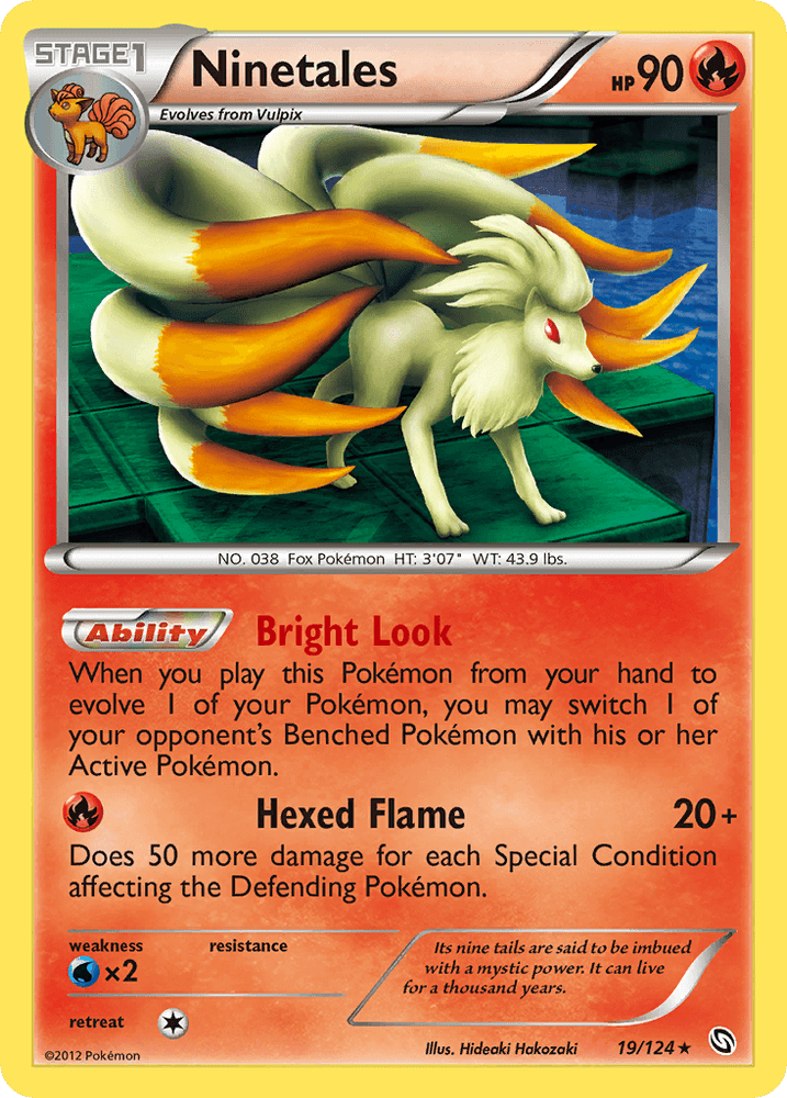 Ninetales (19/124) [Black & White: Dragons Exalted] (Online Only)