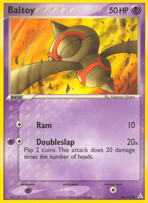 Baltoy (59/110) [EX: Holon Phantoms] (Online Only)