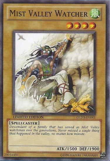 Mist Valley Watcher [GLD3-EN001] Common (ONLINE ORDER ONLY)