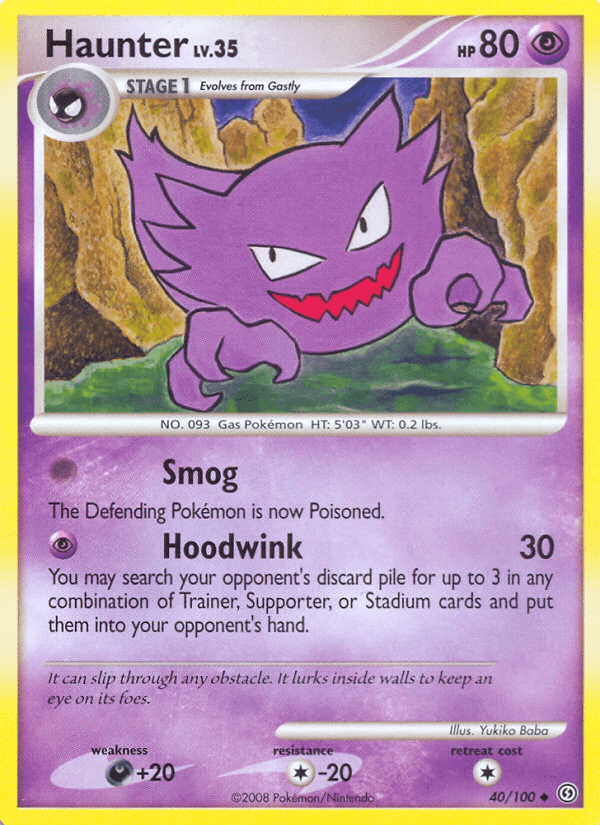 Haunter (40/100) [Diamond & Pearl: Stormfront] (Online Only)