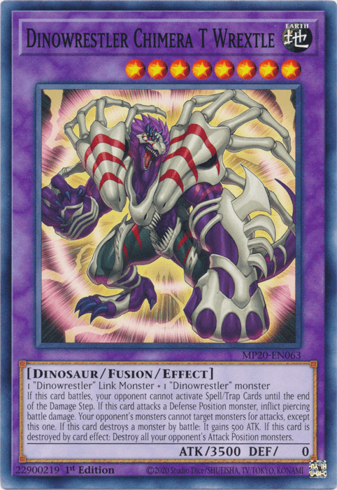 Dinowrestler Chimera T Wrextle [MP20-EN063] Common (ONLINE ORDER ONLY)