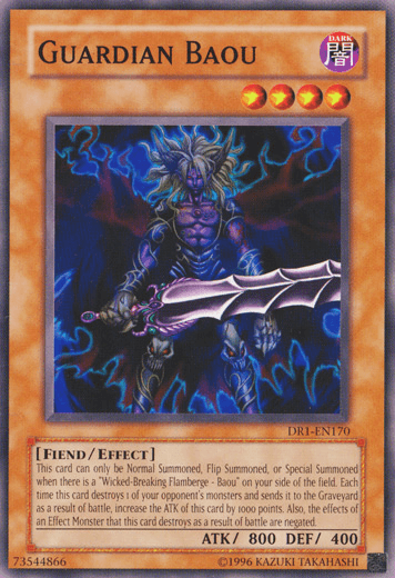 Guardian Baou [DR1-EN170] Common (ONLINE ORDER ONLY)