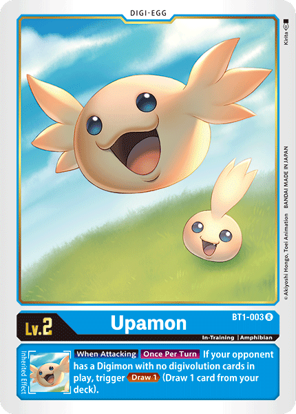 Upamon [BT1-003] [Release Special Booster Ver.1.0] (ONLINE ORDER ONLY)