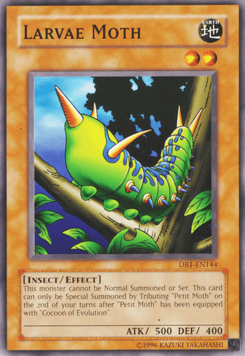 Larvae Moth [DB1-EN144] Common (ONLINE ORDER ONLY)