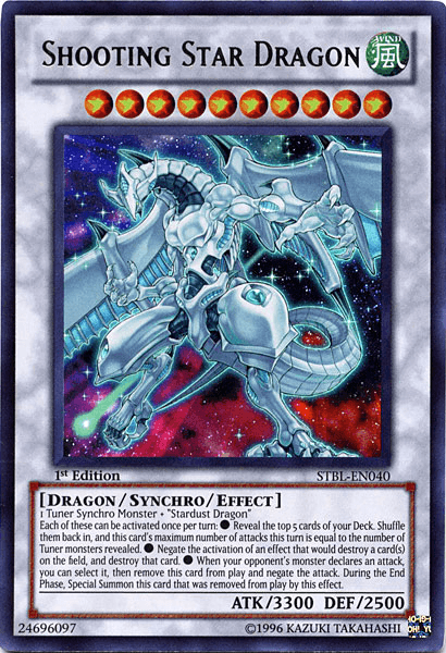 Shooting Star Dragon [STBL-EN040] Ultra Rare (ONLINE ORDER ONLY)