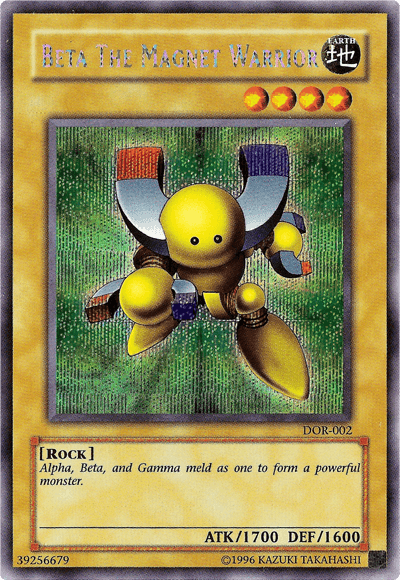 Beta the Magnet Warrior [DOR-002] Secret Rare (ONLINE ORDER ONLY)