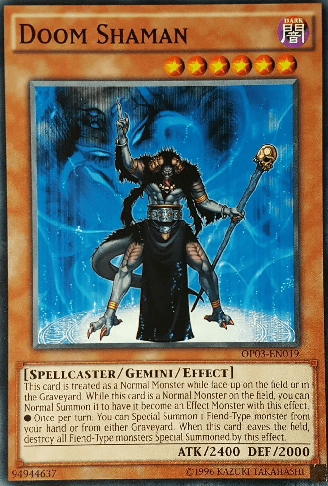 Doom Shaman [OP03-EN019] Common (ONLINE ORDER ONLY)
