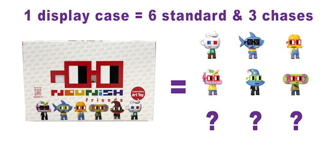 Nounish Friends Sealed Display Case (ONLINE ORDER ONLY)