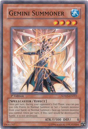 Gemini Summoner [SDWS-EN011] Common (ONLINE ORDER ONLY)